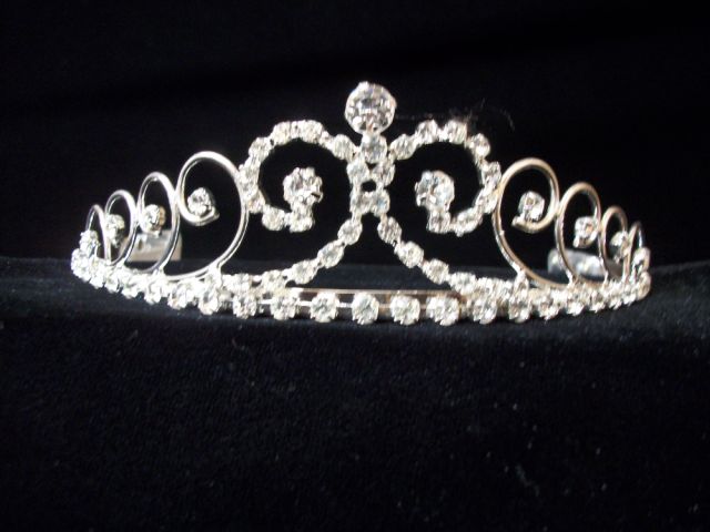 Rhinestones TIARA  ( # W 22T09)