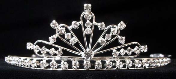 Rhinestones TIARA  ( # C1312)