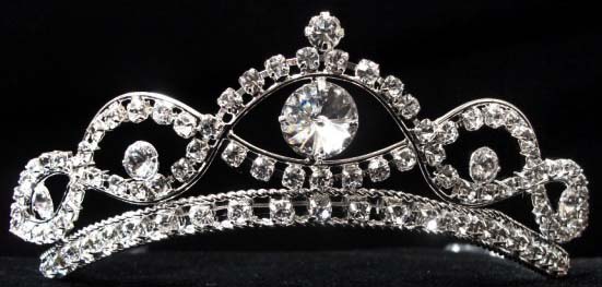 Rhinestones TIARA    (  # C7325)