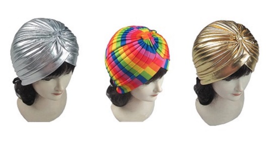 GOLD - Silver - Rainbow Colors Turbans