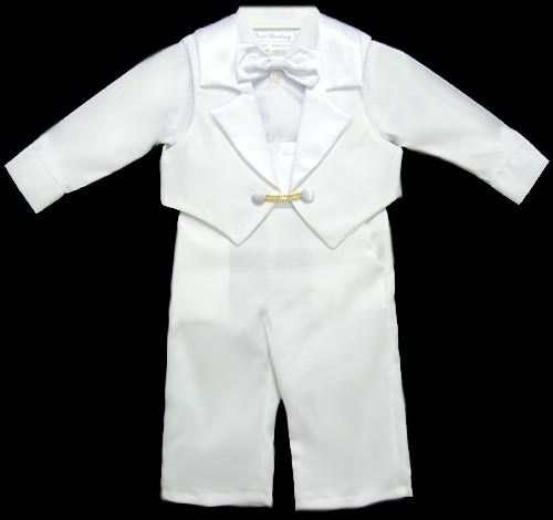 5Pc Boys Christening  PANTS  Sets -  Sizes: 9 - 24 Mos.