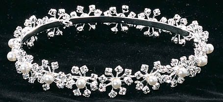 Rhinestones Tiara   -  ( # C 1039)