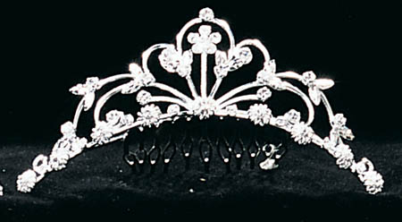 Rhinestones TIARA   -  ( # HC177)