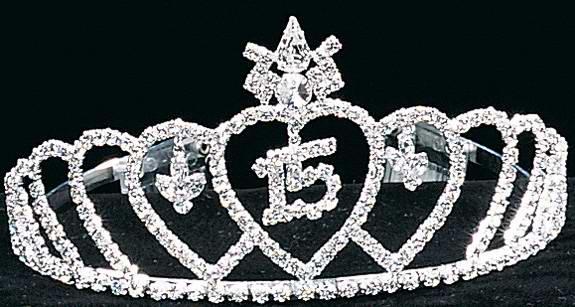 Rhinestones Tiara   (  # PS 2 - 15)