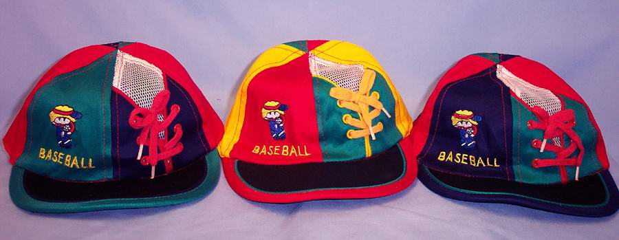 Kids BASEBALL Caps With Zipper