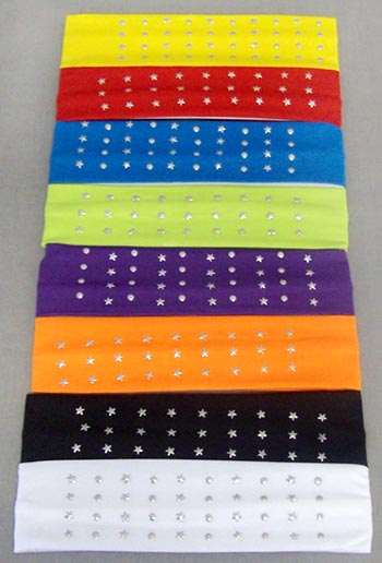 Girls   HEADBANDs With Rhinestones