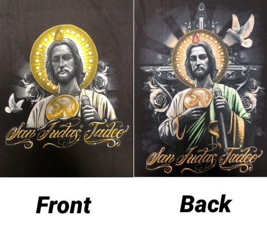San Judas Tadeo Catholic Screen Printed T-SHIRTs