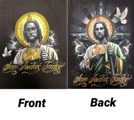 San Judas Tadeo Catholic Screen Printed T-SHIRTS