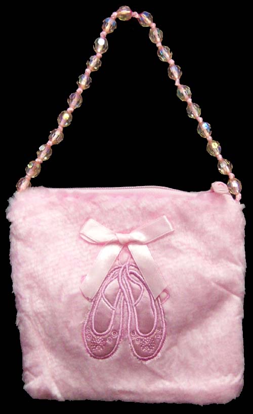 Dance Wear - Girls Pink PURSE ''Ballerina'' Design ( # CBG27736)