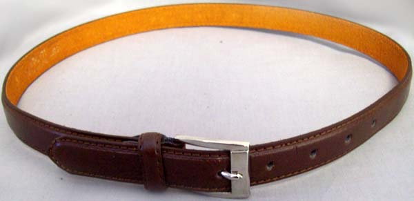 Boys Faux Leather Dress BELT - Brown Color