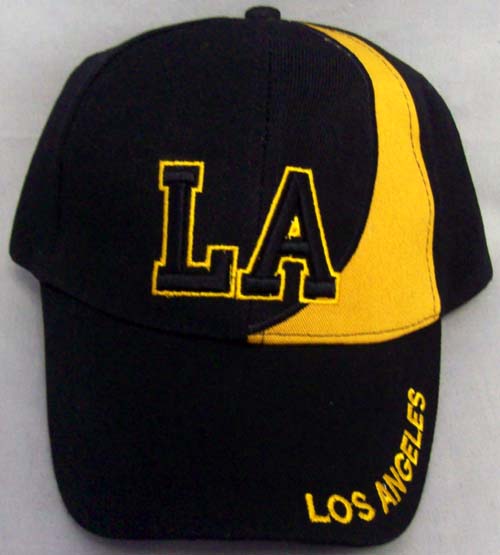 ''Los Angeles'' 2Tone Embroidered BASEBALL Caps