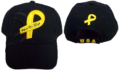 Embroidered Military CAP In Solid Colors ..... Support Our Troops