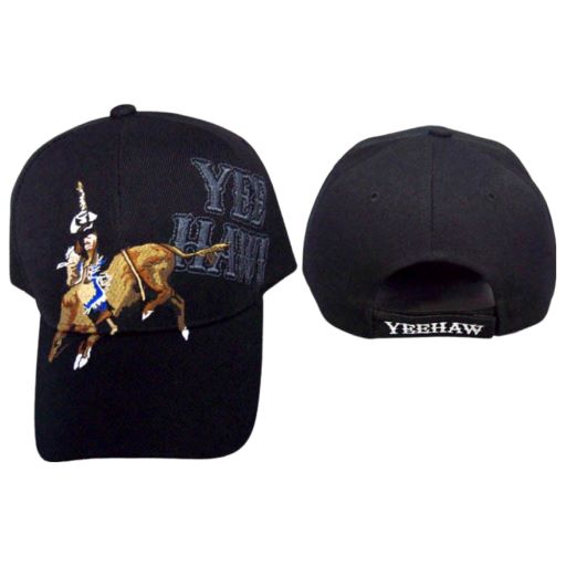 ''Yee Haw'' Rodeo  BASEBALL Cap Embroidered  With Shadow