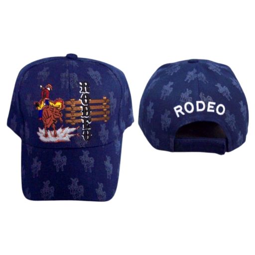Rodeo - Horserider ....... Embroidered BASEBALL Cap