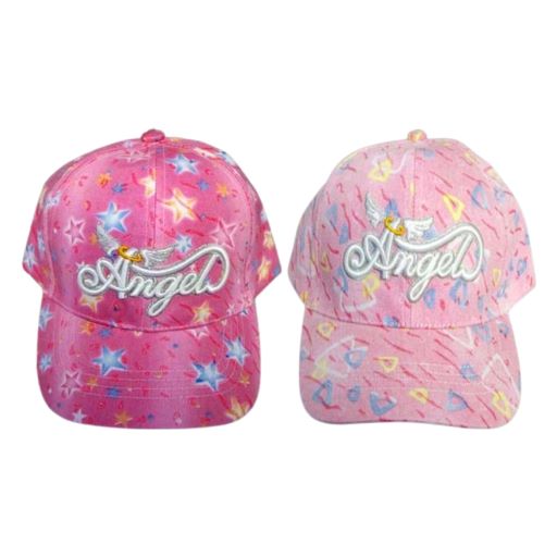 ''Angel'' Women Embroidered BASEBALL Caps Hats With Glitter.