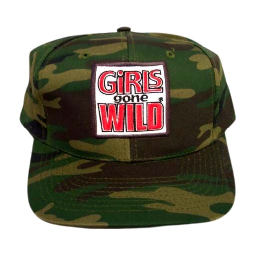 ''Girls Gone Wild'' Women' s  BASEBALL Caps - Green Camo