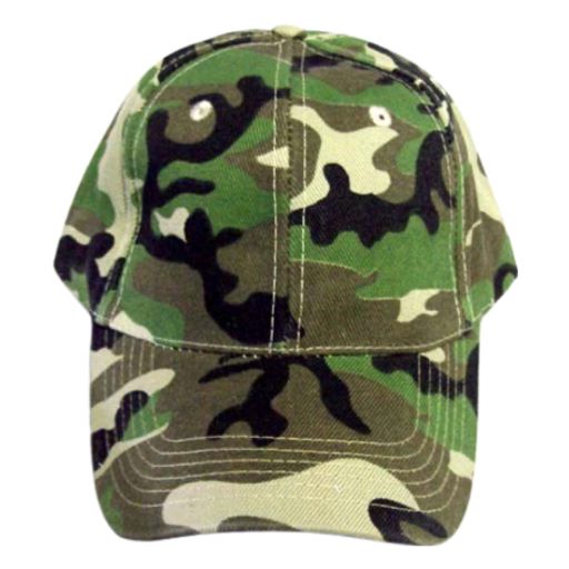 Military  Baseball Caps  - Green Camo Color