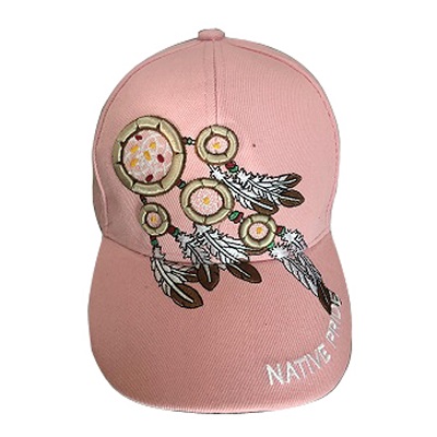 DREAM CATCHERs Native Pride Baseball Caps - Pink Color