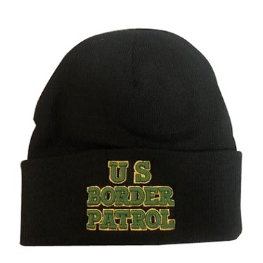 US Border Patrol Digitally Embroidered Beanies