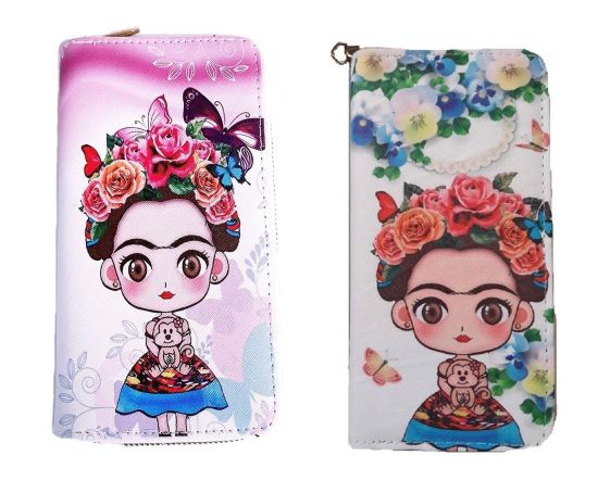 Frida Kahlo WALLETs  - 2 Mixed Designs