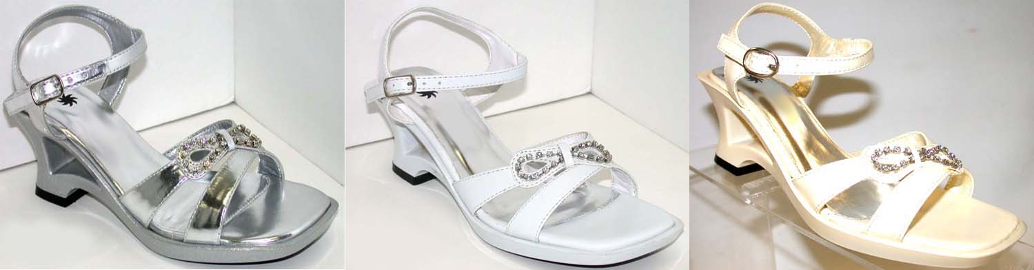 Girls SHOES With Rhinestones - (Sizes: 9-4)