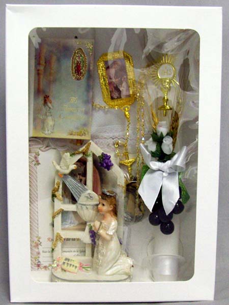 Communion GIFT Boxed Set - Spanish Version - For Girls