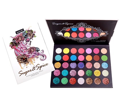 35 Colors Eye Shadow  Palettes With Mirror By Okalan