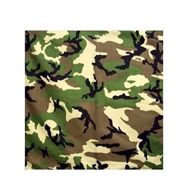 Military  Green Camo Bandannas Face Covers