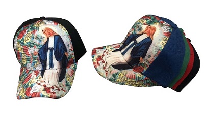 Jesus Christ Catholic Mexican Style  Screen Printed Baseball Caps