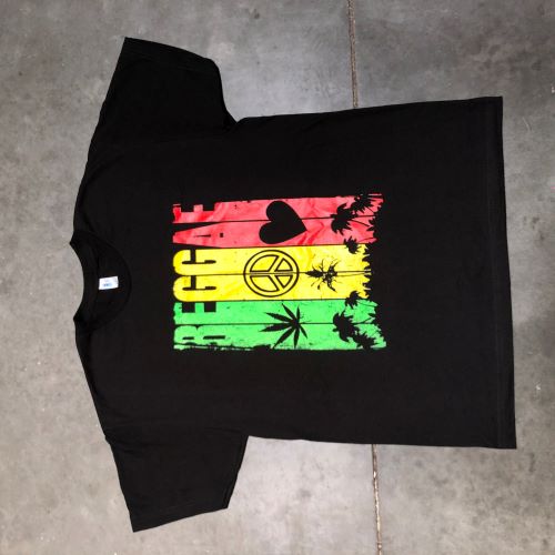 Reggae Rasta Marijuana Weed Pot T-Shirts - Men's Sizes