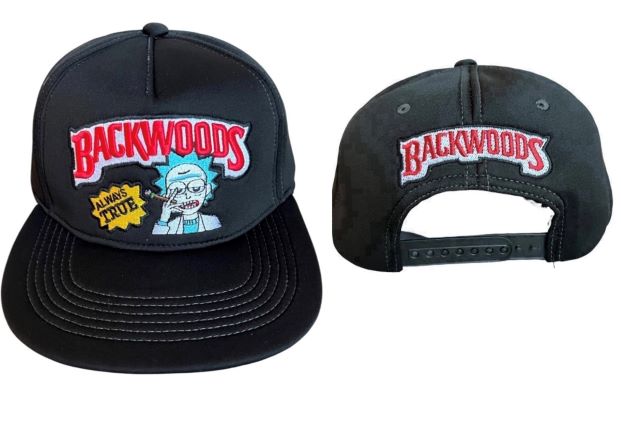 Backwoods Marijuana  Snap Back Embroidered BASEBALL Cap