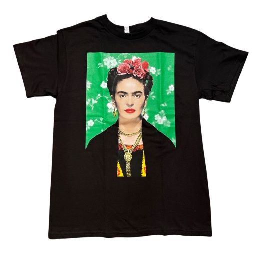 Frida Kahlo Mexican US Screen Printed Cotton SHIRTs