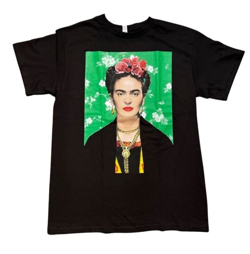 Frida Kahlo Mexican US Screen Printed Cotton Shirts