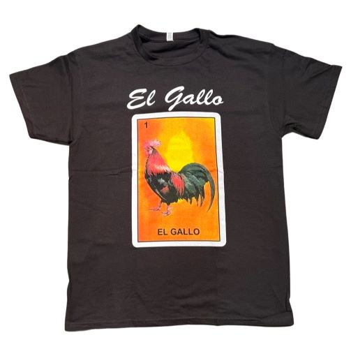 El Gallo ... Lottery T-SHIRTS Loteria T-SHIRTS Mexican T-SHIRTS