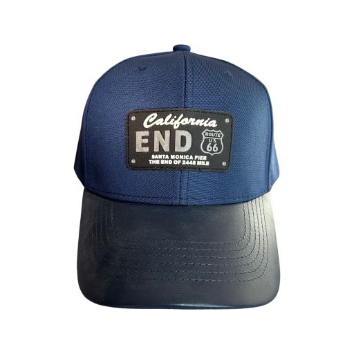 ROUTE 66 California End Baseball Cap - Navy Color