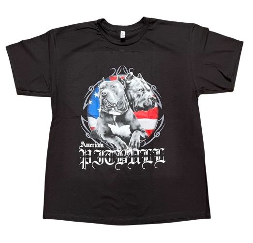 American Pittbull US Screen Printed T-SHIRTs - Men's Sizes