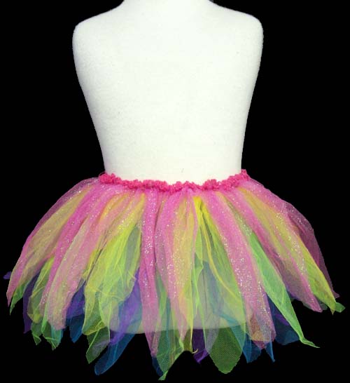 Dance Wear - Tutu SKIRT - Rainbow Colors   ( # 28320)