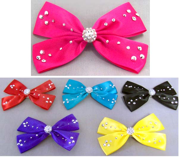 HAIR  Accessories - Girls HAIR CLIPs With Rhinestones (#21104TA)