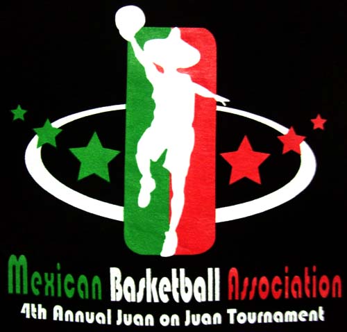 Humor Black Color T Shirt  ..........  Mexican BASKETBALL Asscn.