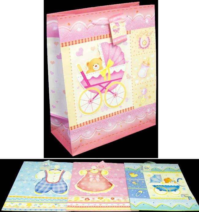 Gift Bags - Designer Style With ....... Baby Shower