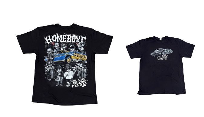 Homeboy  Party  Mexican T-SHIRTs  Printed Front & Back