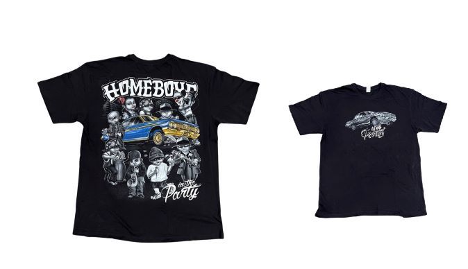 Homeboy  Party  Mexican T-SHIRTS  Printed Front & Back