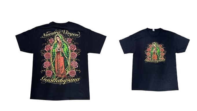 Nuestra Virgen Guadalupana  Catholic & Mexican  T-SHIRTS