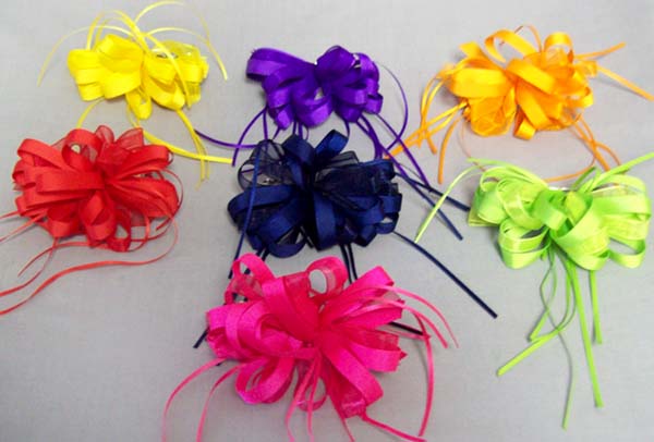 HAIR Accessories  Girls HAIR BOWs With French Barrettes
