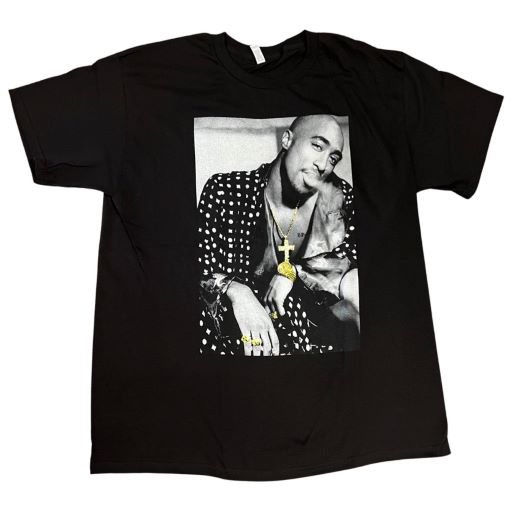 Tupac  Hip Hop US Screen Printed Cotton T-SHIRT