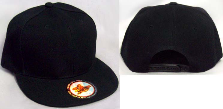Snap Back BASEBALL Caps -  Black Color