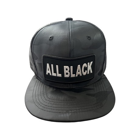 ALL BLACK Black Lives Matter Celebrationl CAP Metal Lettering