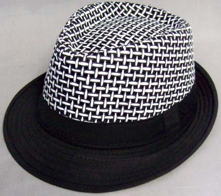 Fedora HATS - Men HAT - Women HATS - Black & White