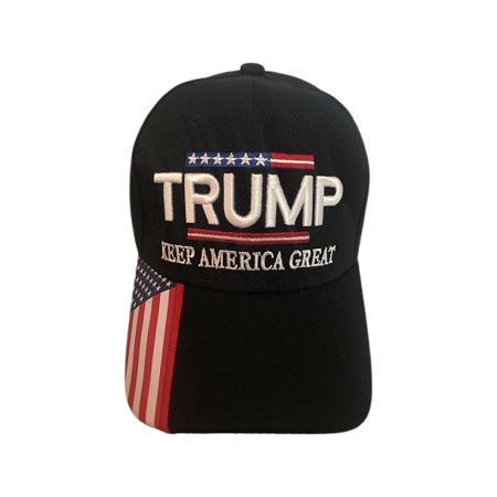 Trump Keep America Great BASEBALL Caps - Black Color