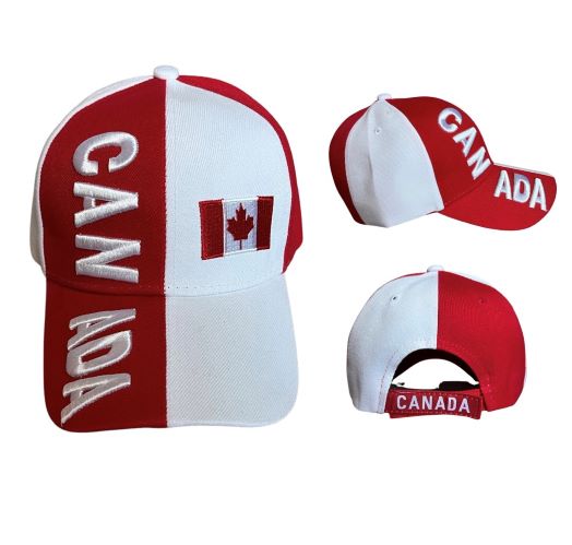 ''Canada''  Country Digitally  Embroidered BASEBALL Caps